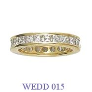 Diamond Wedding Ring - WEDD 015